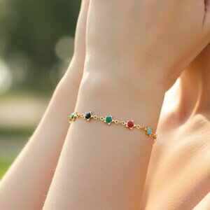 "Trendy Handmade Bracelet – A Stylish Gift for Women & Girls, MAR091629